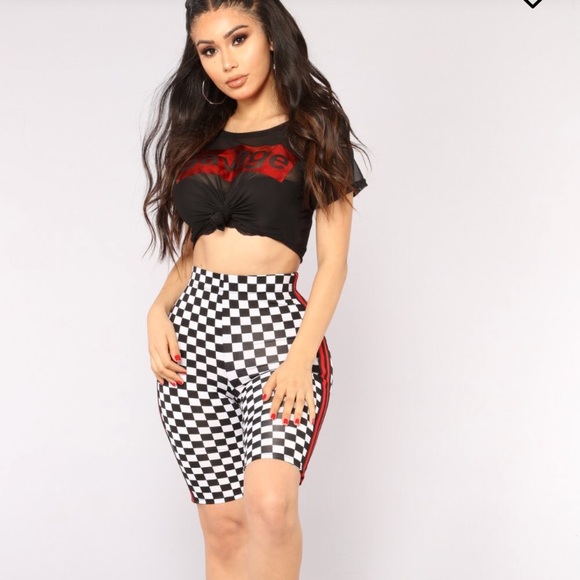 Fashion Nova Other - On Your Mark Biker Shorts